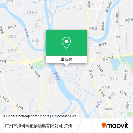 广州市海珥玛植物油脂有限公司地图