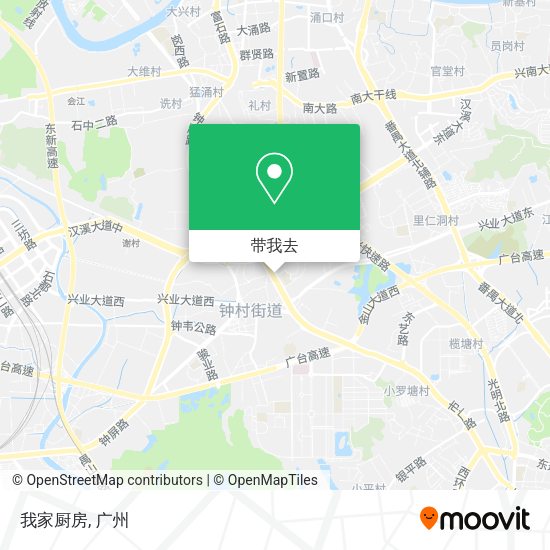 我家厨房地图