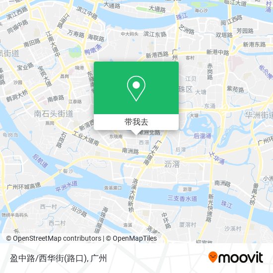 盈中路/西华街(路口)地图