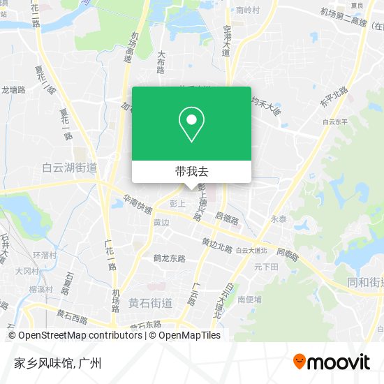 家乡风味馆地图