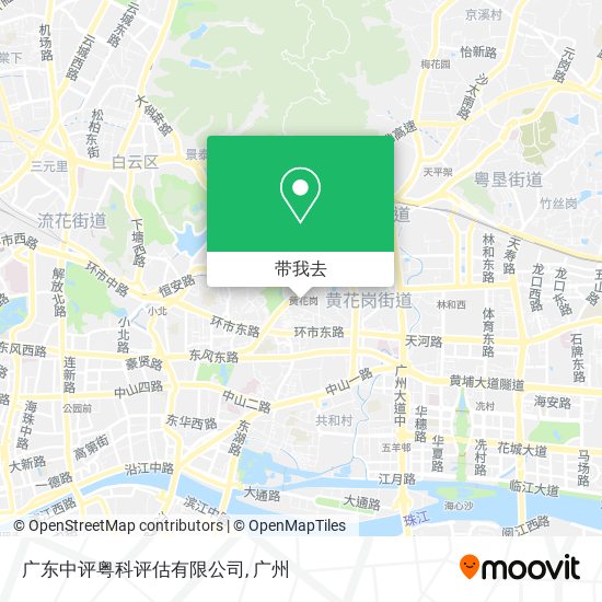 广东中评粤科评估有限公司地图