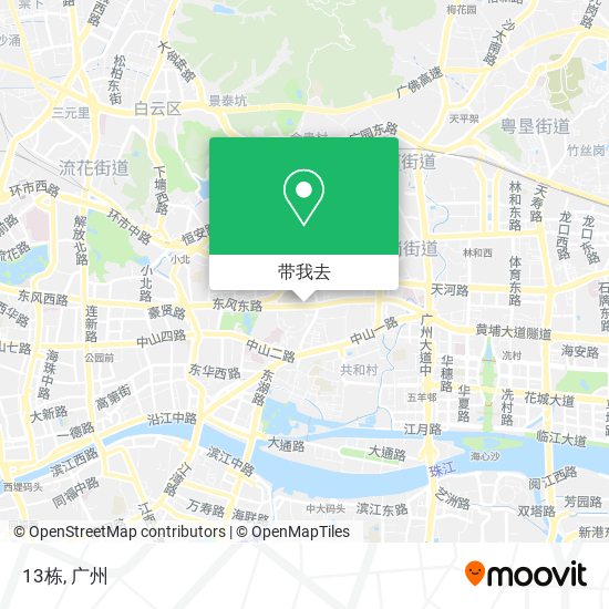 13栋地图
