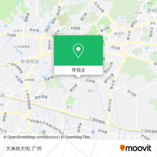 大淋岗大街地图