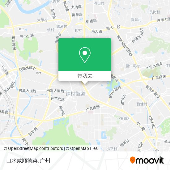 口水咸顺德菜地图