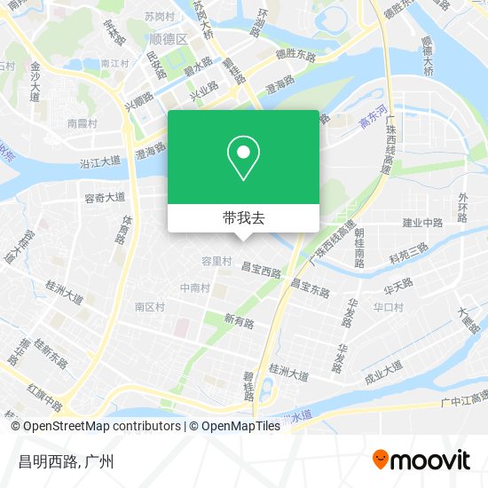 昌明西路地图