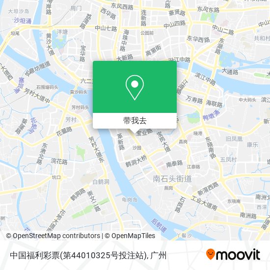 中国福利彩票(第44010325号投注站)地图