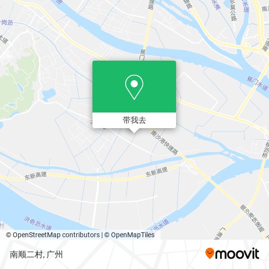 南顺二村地图