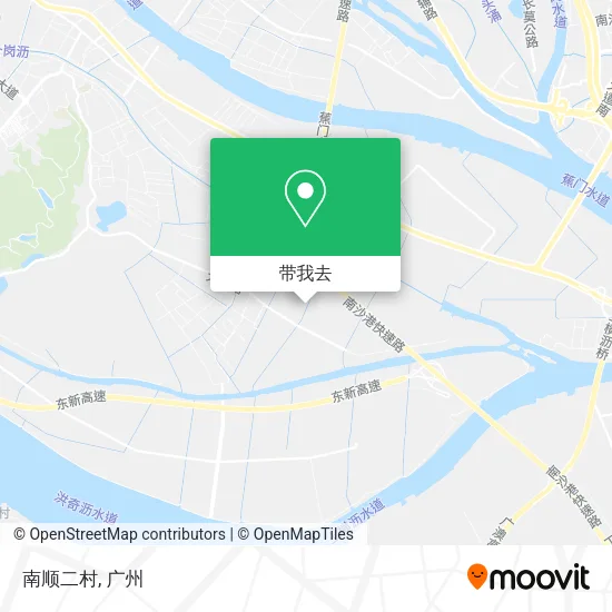 南顺二村地图