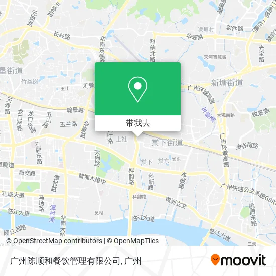 广州陈顺和餐饮管理有限公司地图