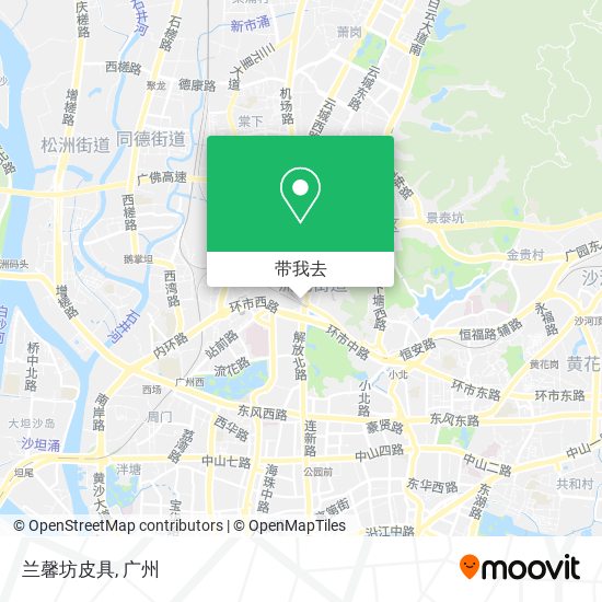 兰馨坊皮具地图