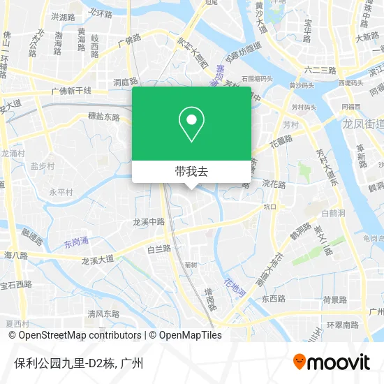 保利公园九里-D2栋地图