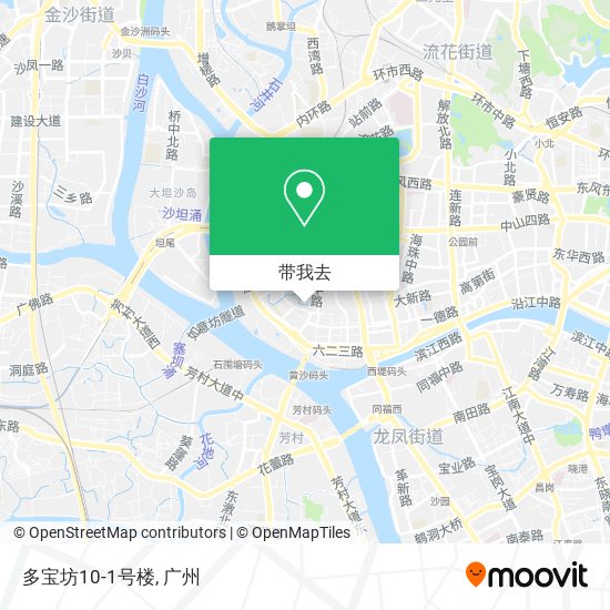多宝坊10-1号楼地图