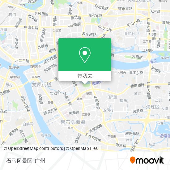 石马冈景区地图