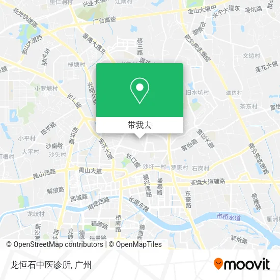 龙恒石中医诊所地图