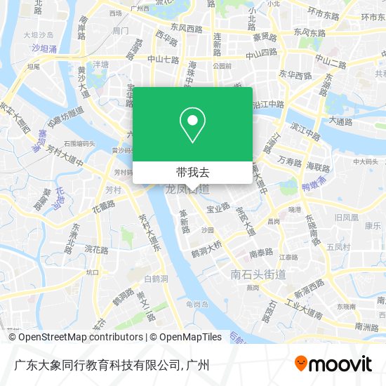 广东大象同行教育科技有限公司地图