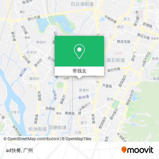 ad快餐地图