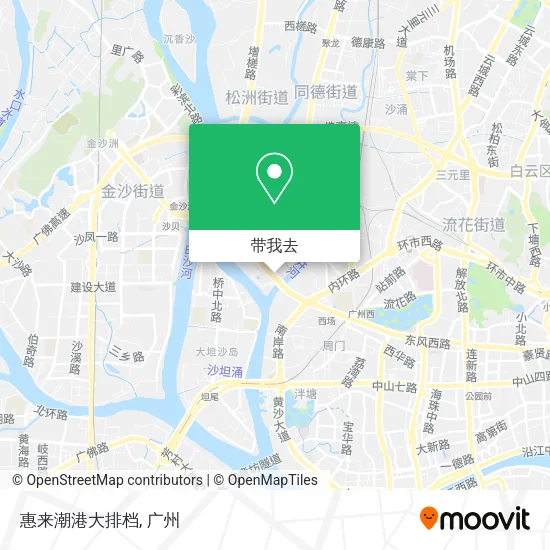 惠来潮港大排档地图