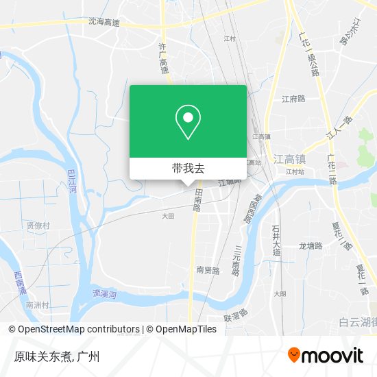 原味关东煮地图