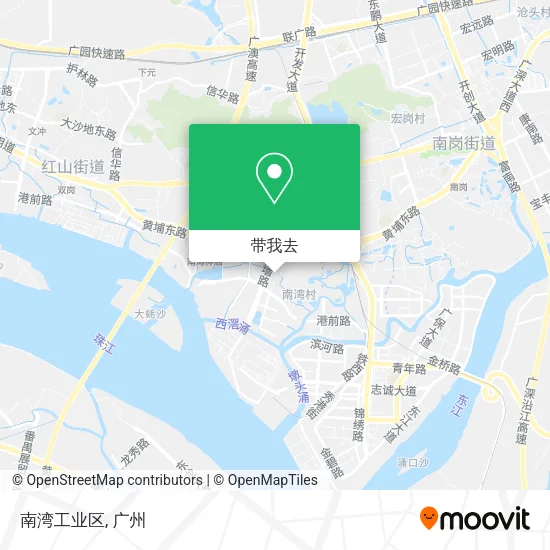 南湾工业区地图
