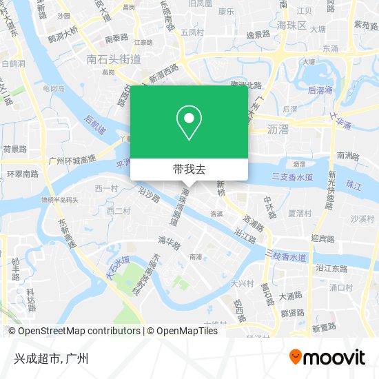 兴成超市地图