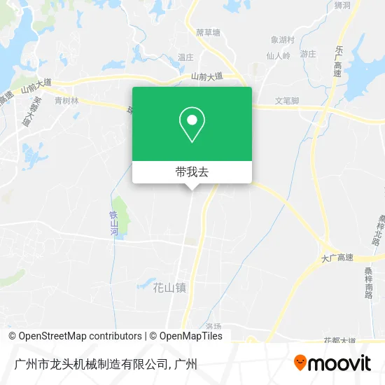 广州市龙头机械制造有限公司地图