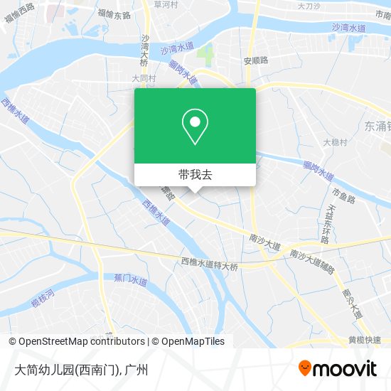 大简幼儿园(西南门)地图