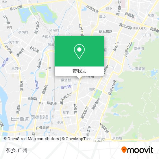 荼乡地图