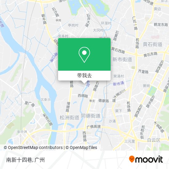 南新十四巷地图