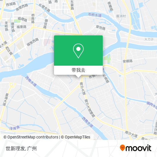 世新理发地图