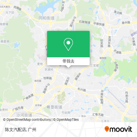 陈文汽配店地图