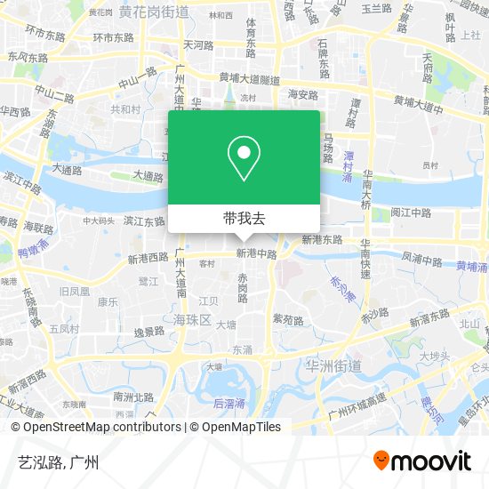 艺泓路地图
