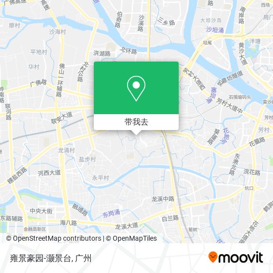 雍景豪园-灏景台地图