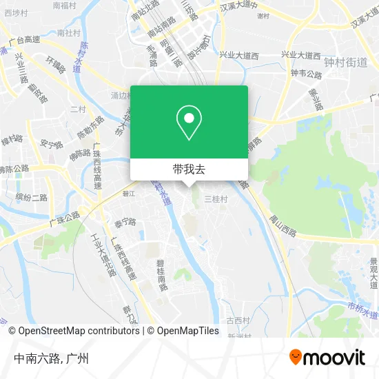 中南六路地图