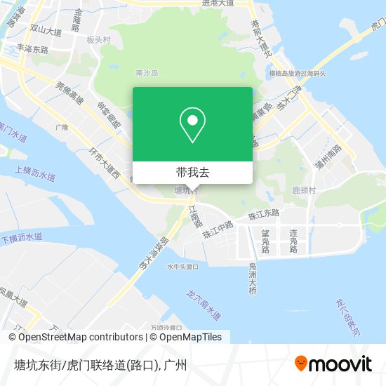 塘坑东街/虎门联络道(路口)地图