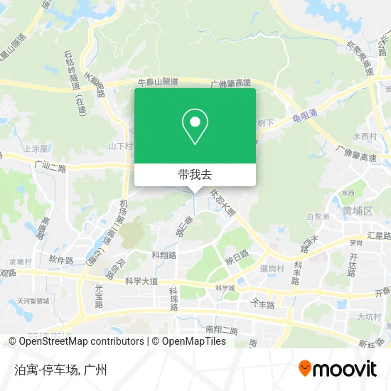 泊寓-停车场地图