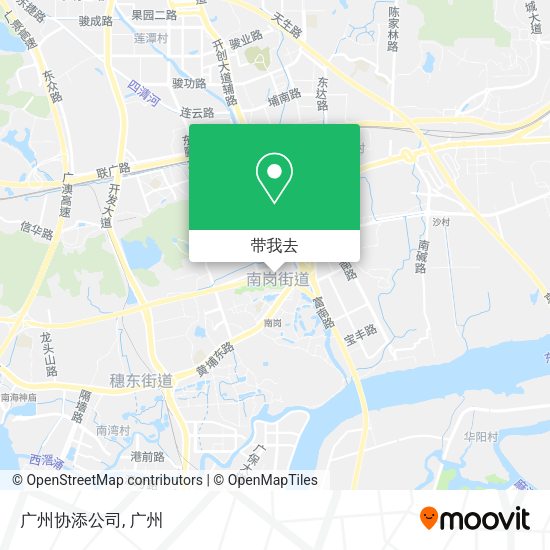广州协添公司地图
