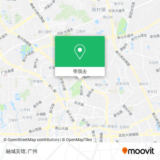 融城宾馆地图