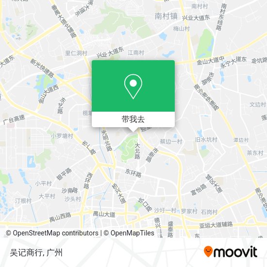 吴记商行地图