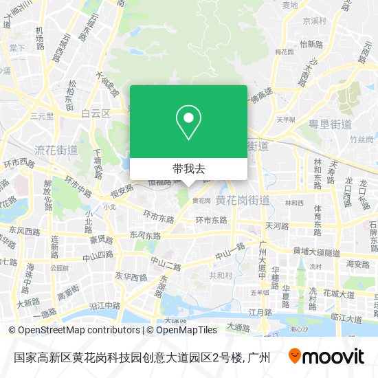 国家高新区黄花岗科技园创意大道园区2号楼地图