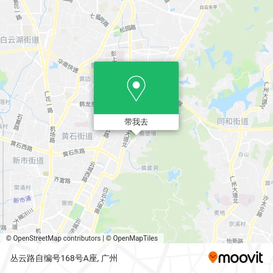 丛云路自编号168号A座地图