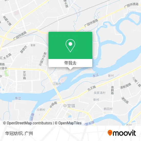 华冠纺织地图