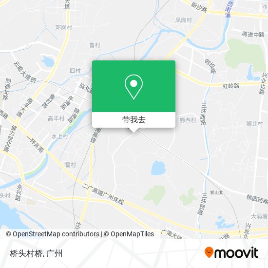 桥头村桥地图