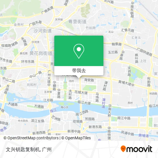 文兴钥匙复制机地图