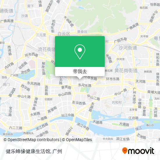 健乐蜂缘健康生活馆地图