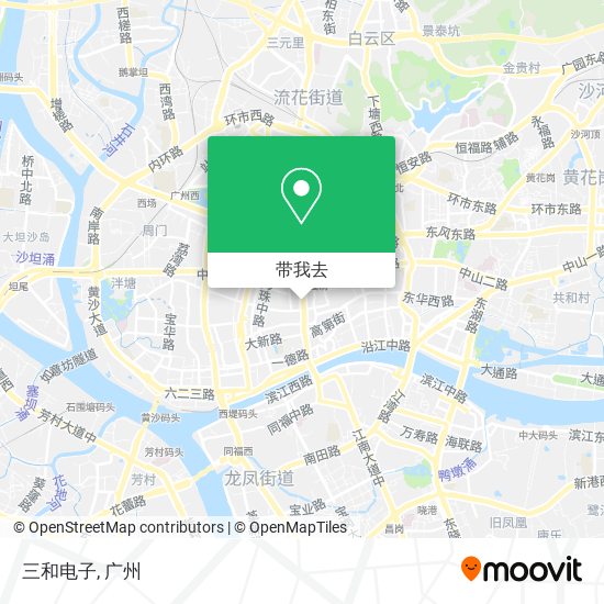 三和电子地图
