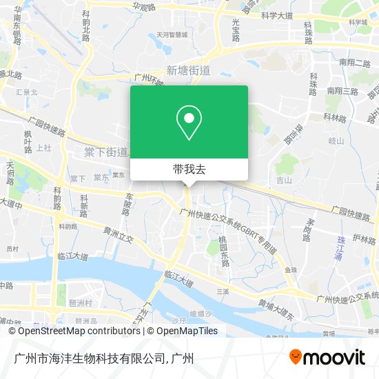 广州市海沣生物科技有限公司地图