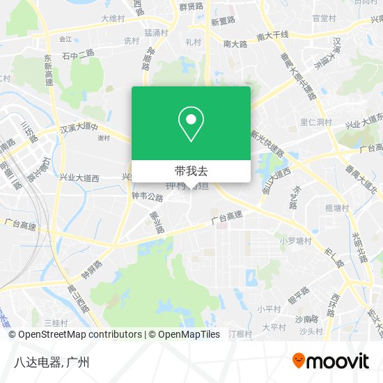 八达电器地图