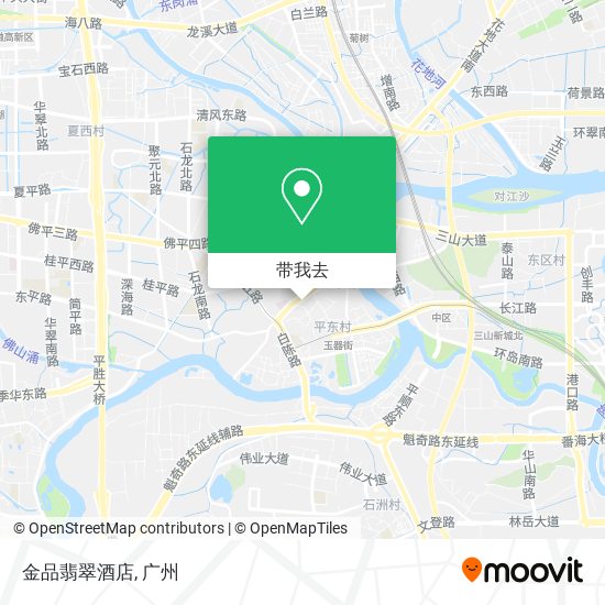 金品翡翠酒店地图
