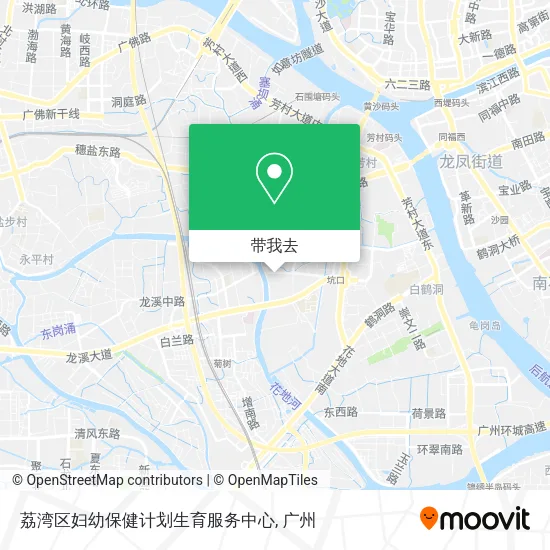 荔湾区妇幼保健计划生育服务中心地图