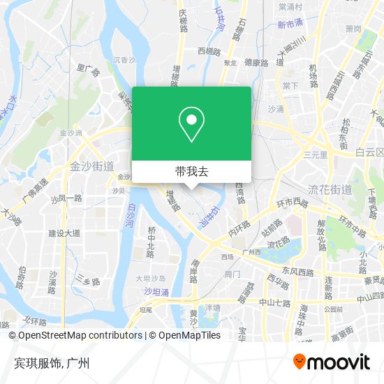宾琪服饰地图